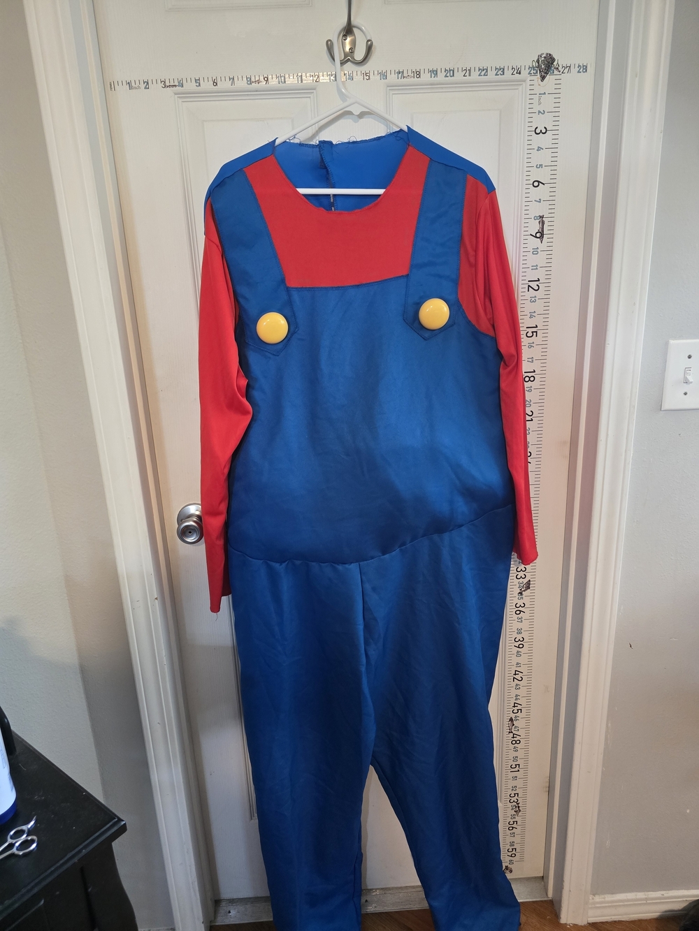 MARIO Blue and Red Classic Overalls Costume